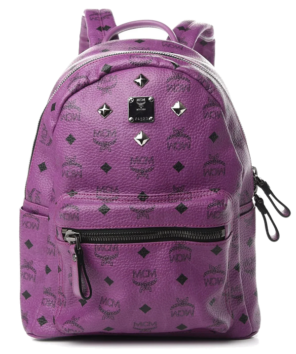 MCM Small Stark Backpack Purple