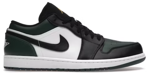 Jordan 1 Low Green Toe