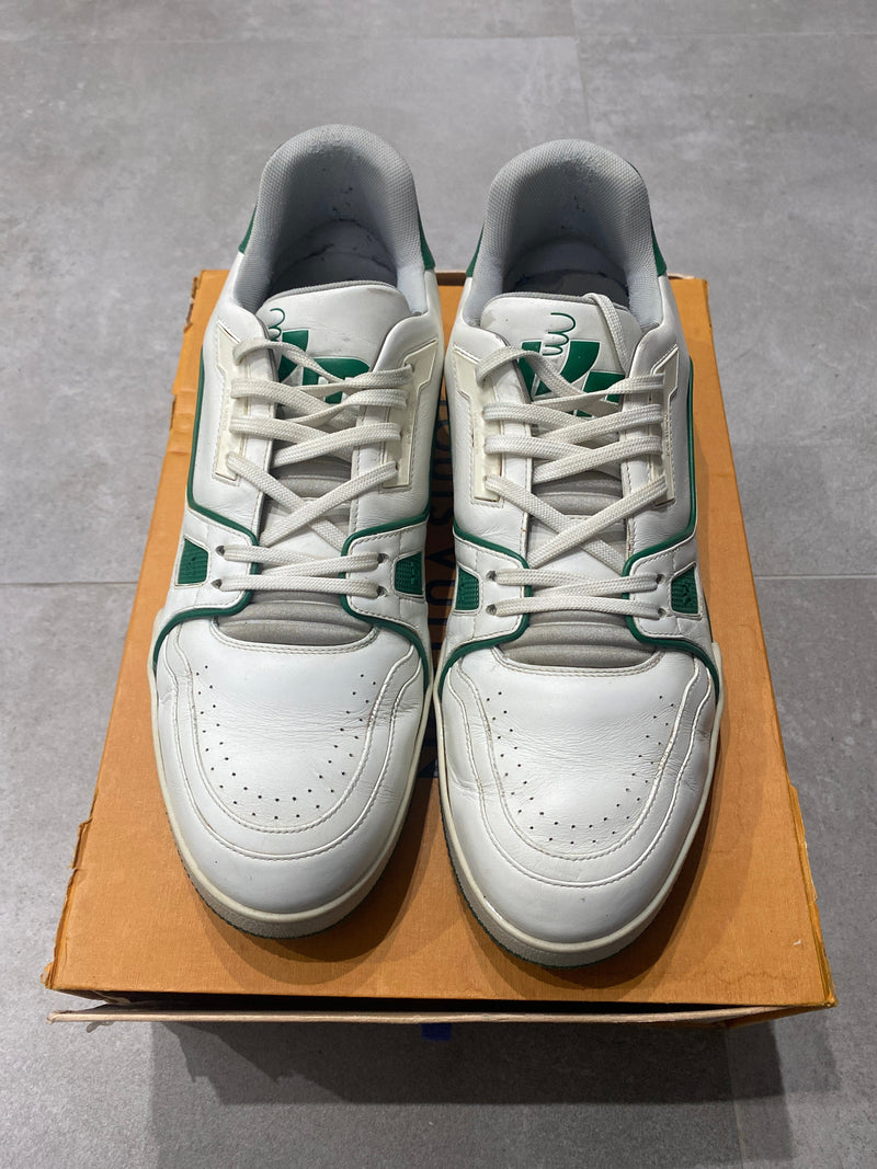 Louis Vuitton LV Trainer Sneaker Low White Green
