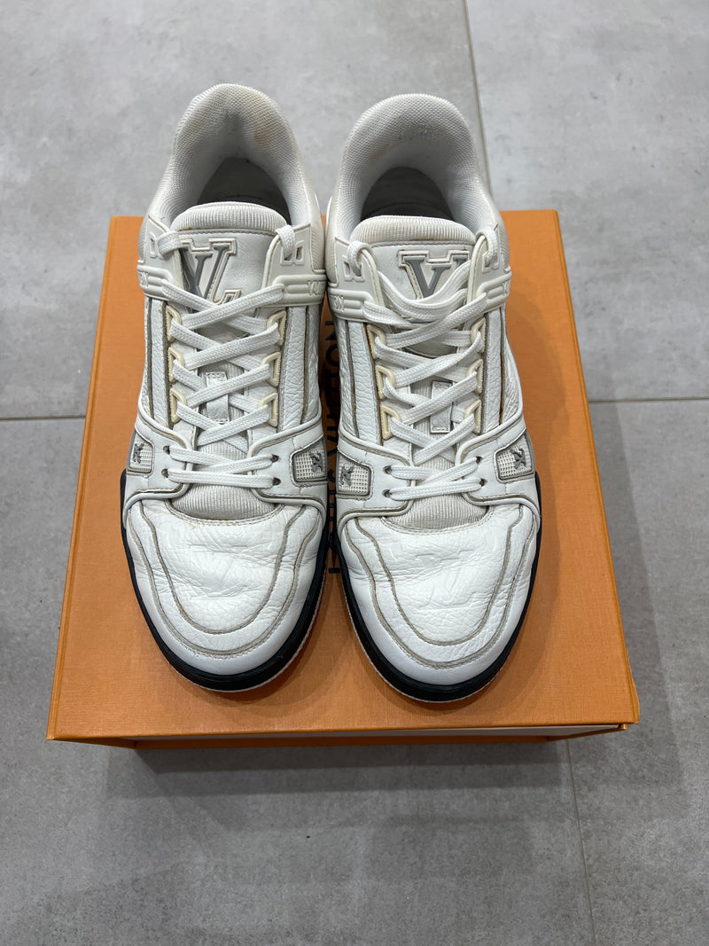 Louis Vuitton Trainer Black White
