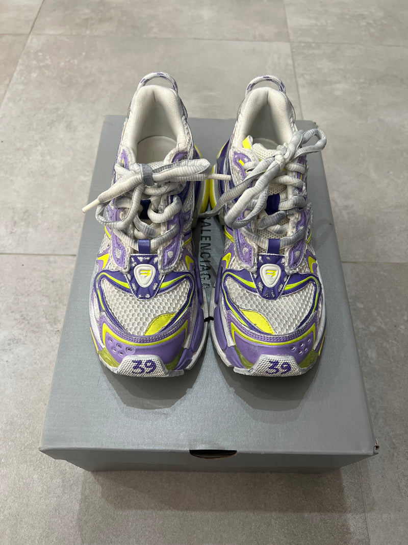 Balenciaga Runner Grey/purple/olive