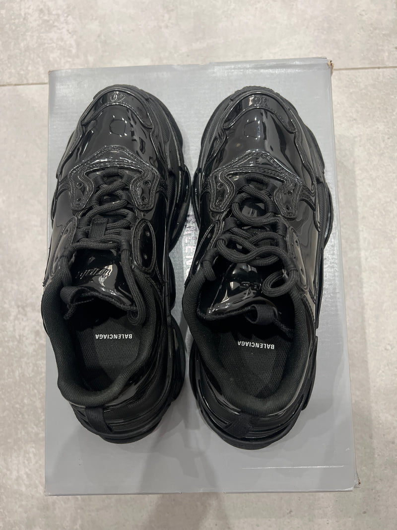 Balenciaga Triple S/3S Patent Black