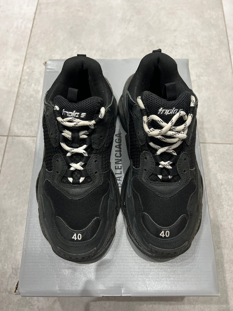 Balenciaga Triple S/3S Black