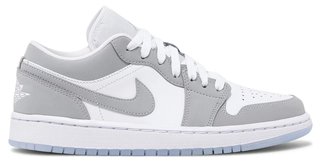 Air Jordan 1 Low White Wolf Grey (W)