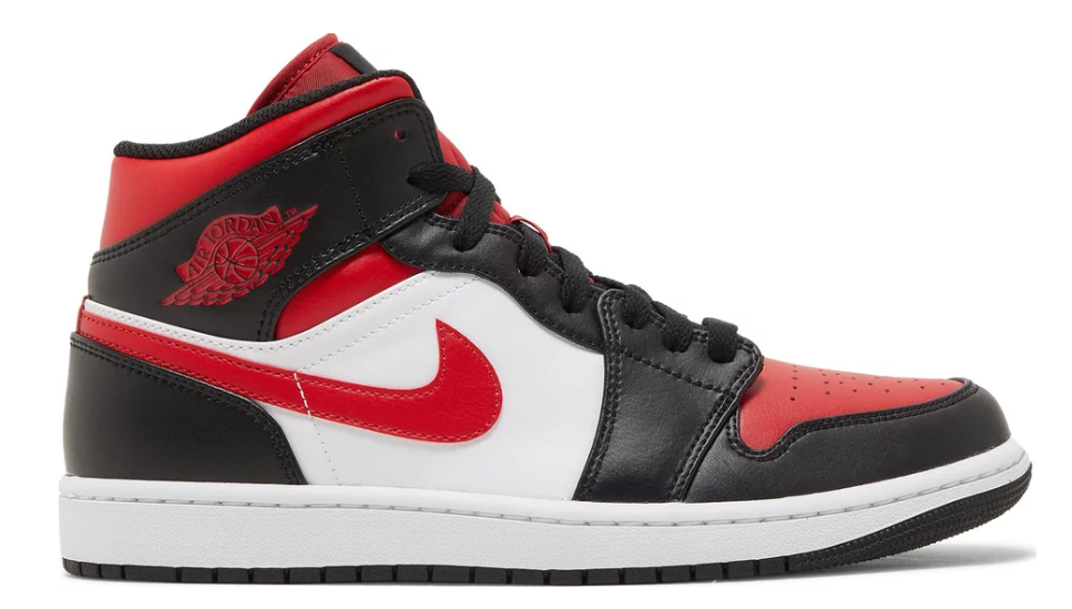 Air Jordan 1 Mid Fire Red