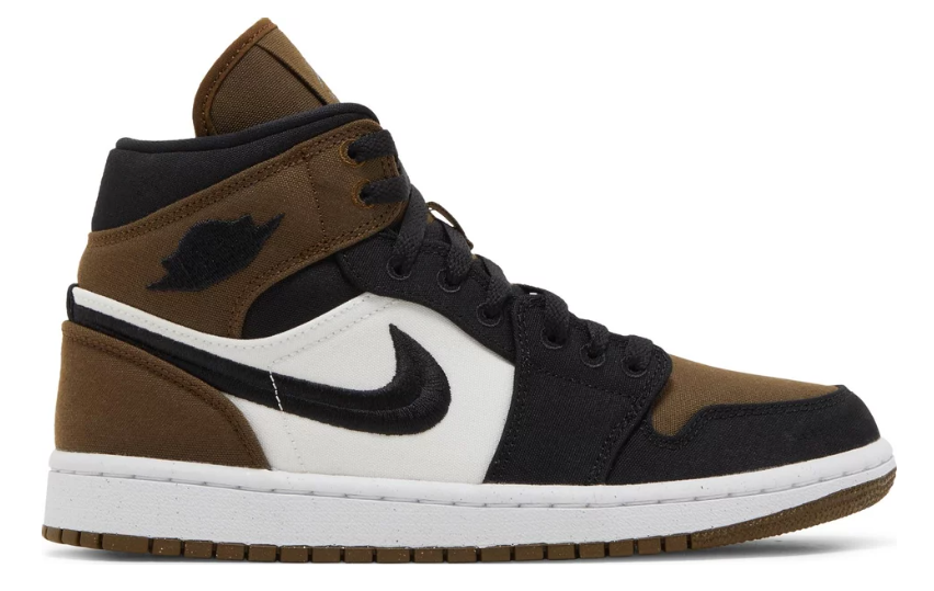 Air Jordan 1 Mid Olive Toe (W)
