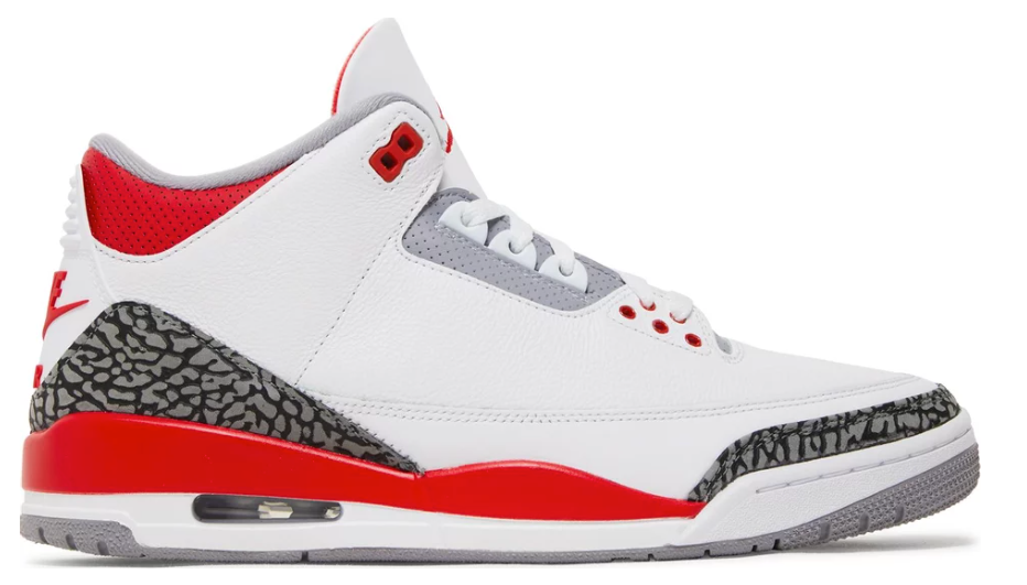 Air Jordan 3 Retro Fire Red