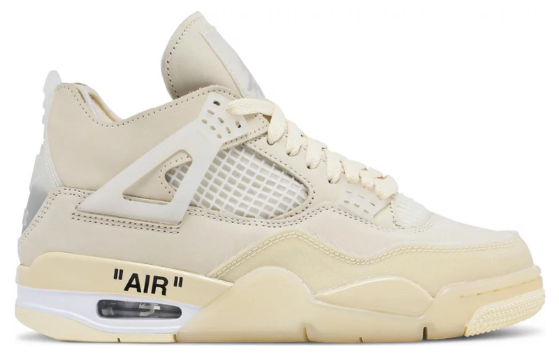 Air Jordan 4 Retro x Off White Sail (W)