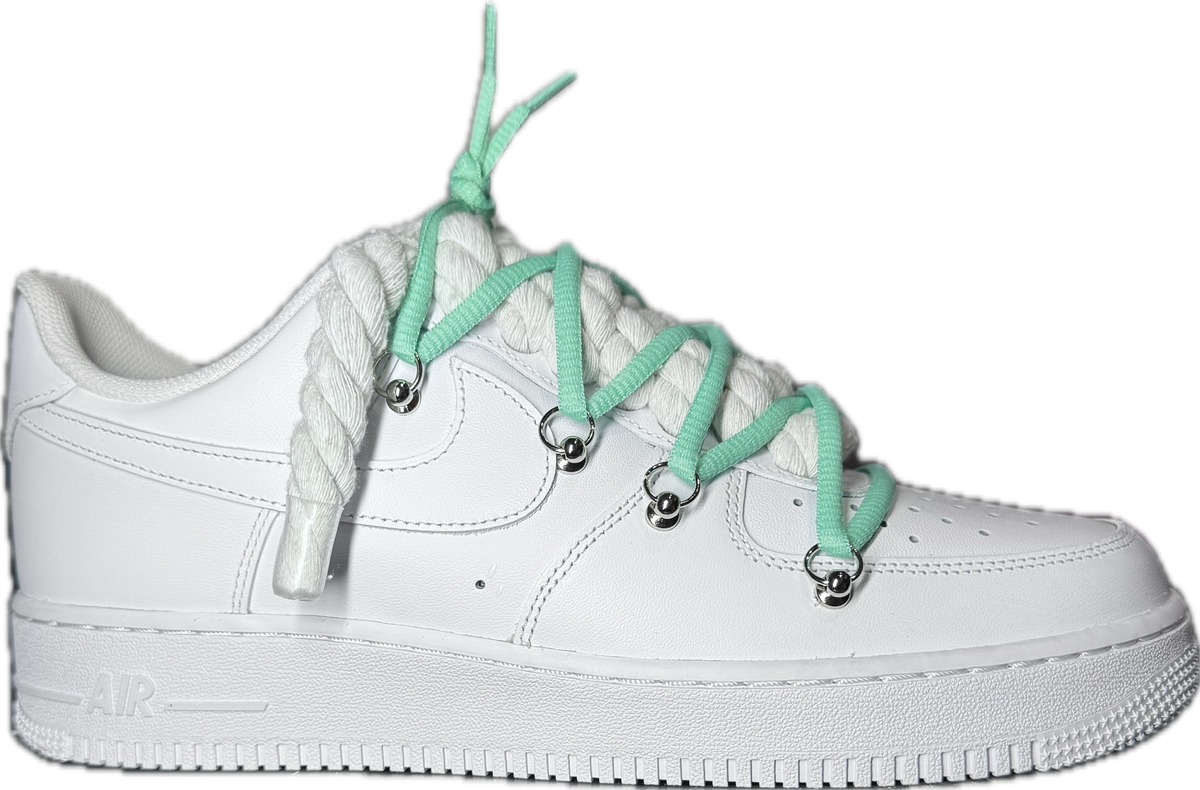 Nike Air Force 1 Low Rope & "Off White Green Laces"