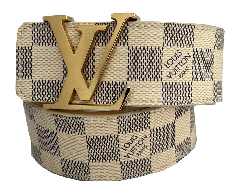 Louis Vuitton Monogram Beige Belt
