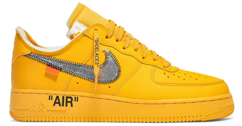 Nike Air Force 1 Low Off-White ICA University Gold