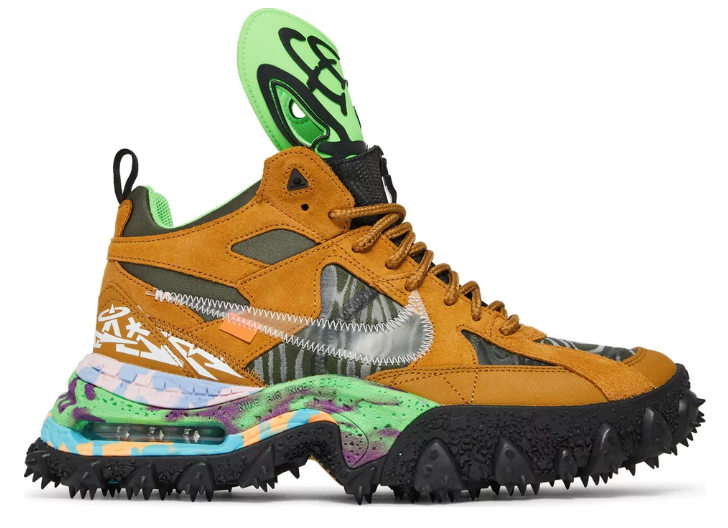 Nike Air Terra Forma Off-White Wheat Green Strike