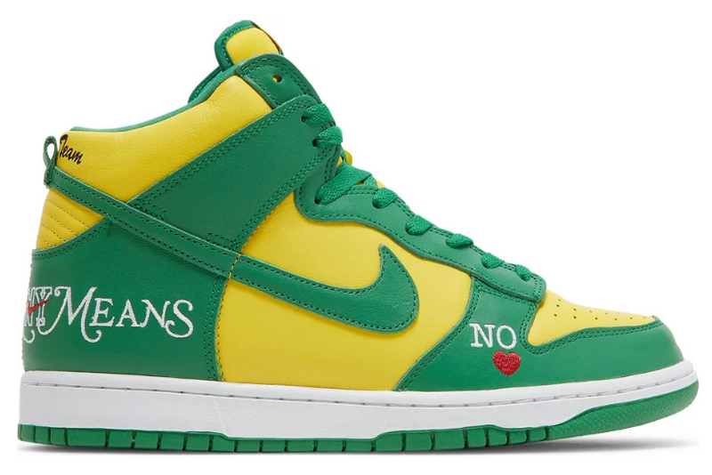 Nike Dunk High SB Supreme By Any Means Brazil