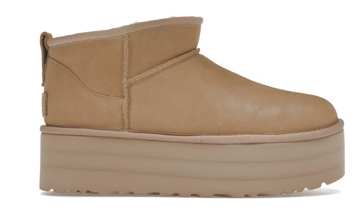 UGG Classic Ultra Mini Platform Boot Driftwood (Women’s)