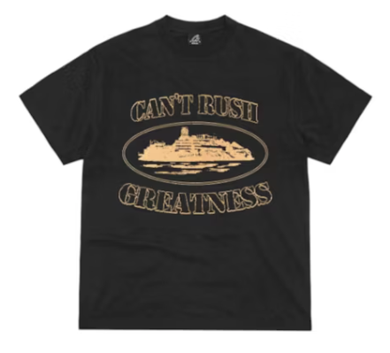 Corteiz x Central Cee Can't Rush Greatness Tee