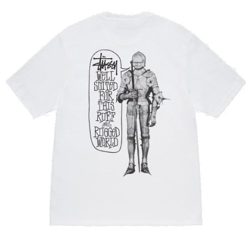 Stussy Well Suited White Tee