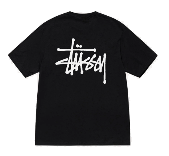 Stussy Basic Black Tee