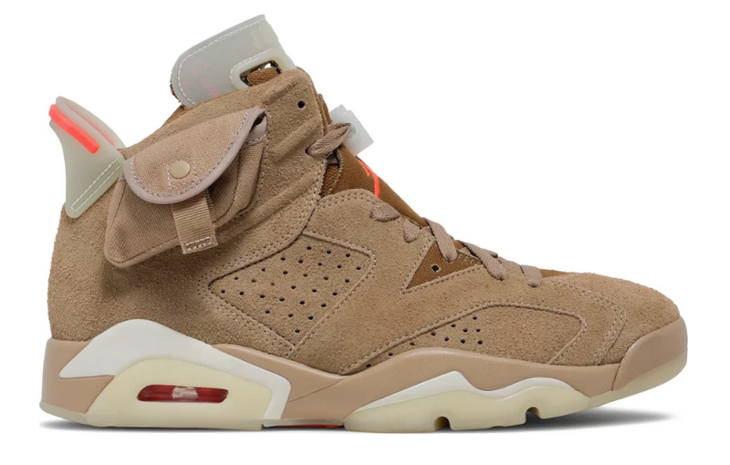 Air Jordan 6 Retro x Travis Scott British Khaki