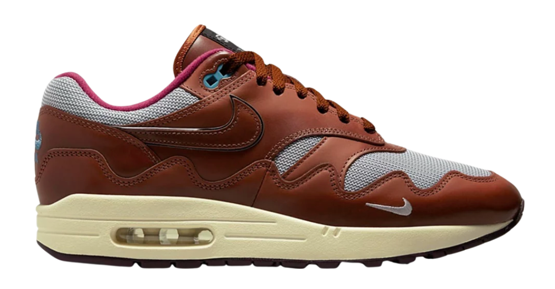 Air Max 1 Patta The Next Wave Dark Russet