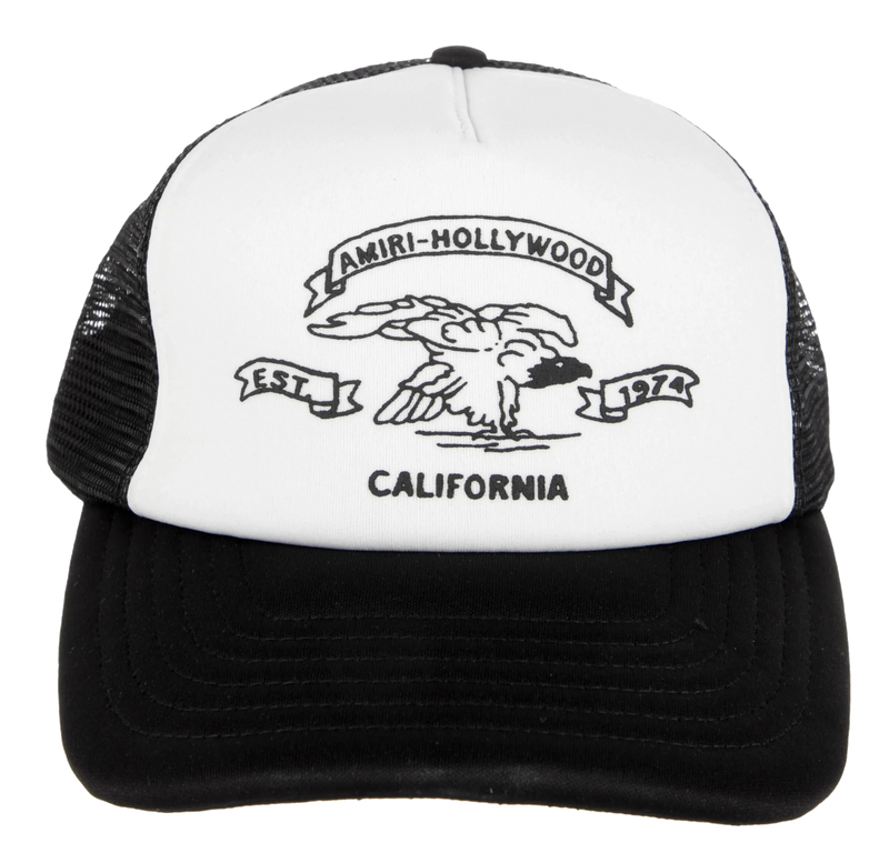 Amiri Graphic Eagle Hollywood Trucker Hat