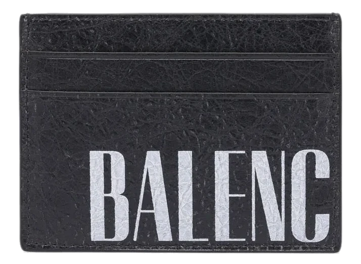Balenciaga Editor Card Holder Black