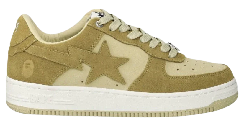A Bathing Ape / Bape Bapesta Beige