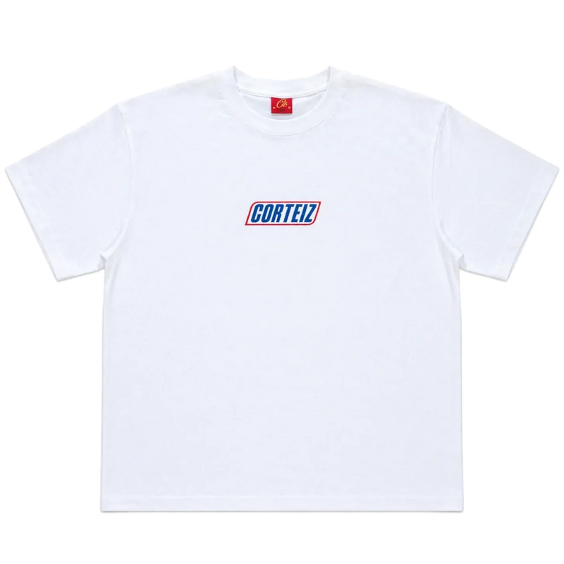 Corteiz Snickers Logo Tee White