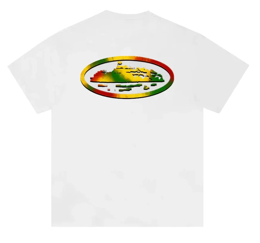 Corteiz Sunset Tee White