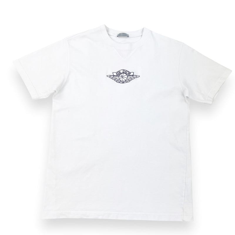 Dior x Jordan Air Dior Wings Tee White