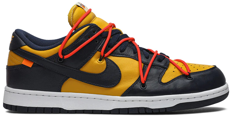 Nike Dunk x Off-white University Gold