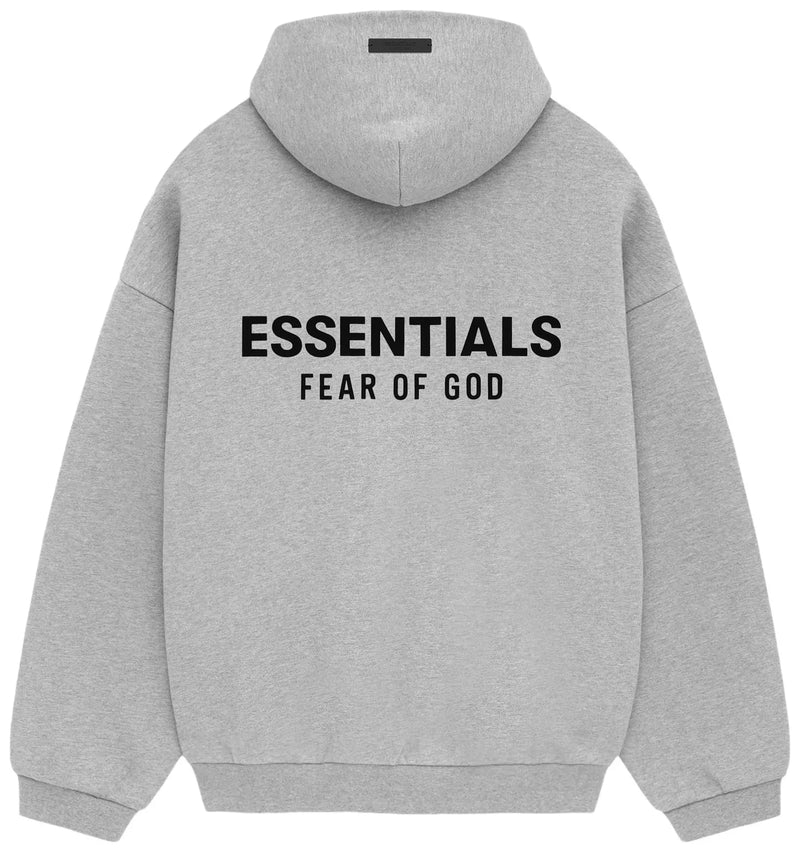 Essentials Fear of God Fleece Hoodie Light Heath