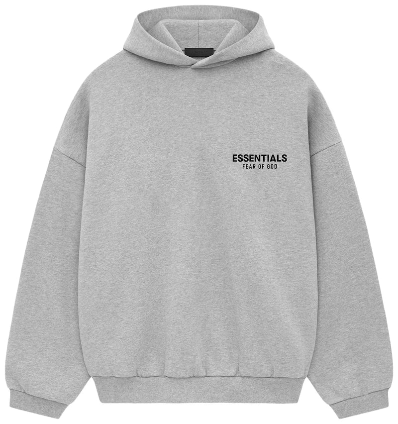 Essentials Fear of God Fleece Hoodie Light Heath