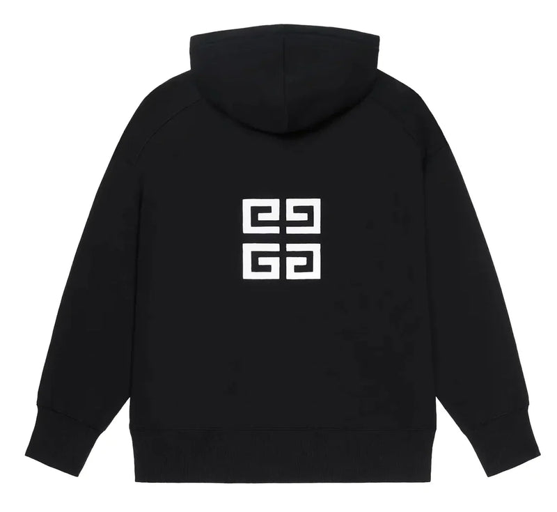 Givenchy 4K Logo Hoodie Black