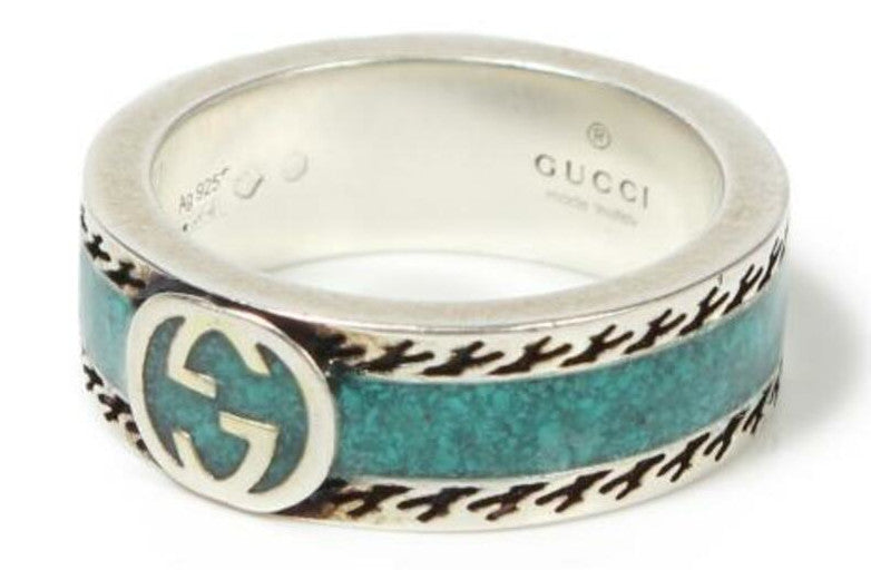 Gucci Silver Platinum Ring