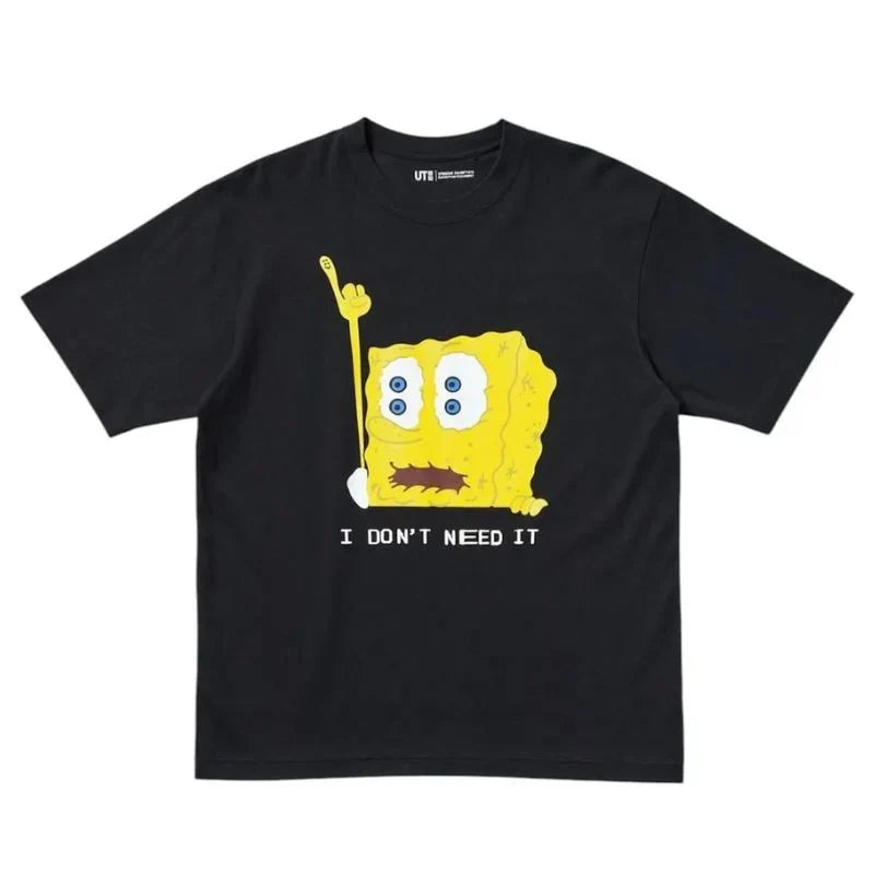 Uniqlo x CPFM Spongebob Squarepants I Don't Need It Tee