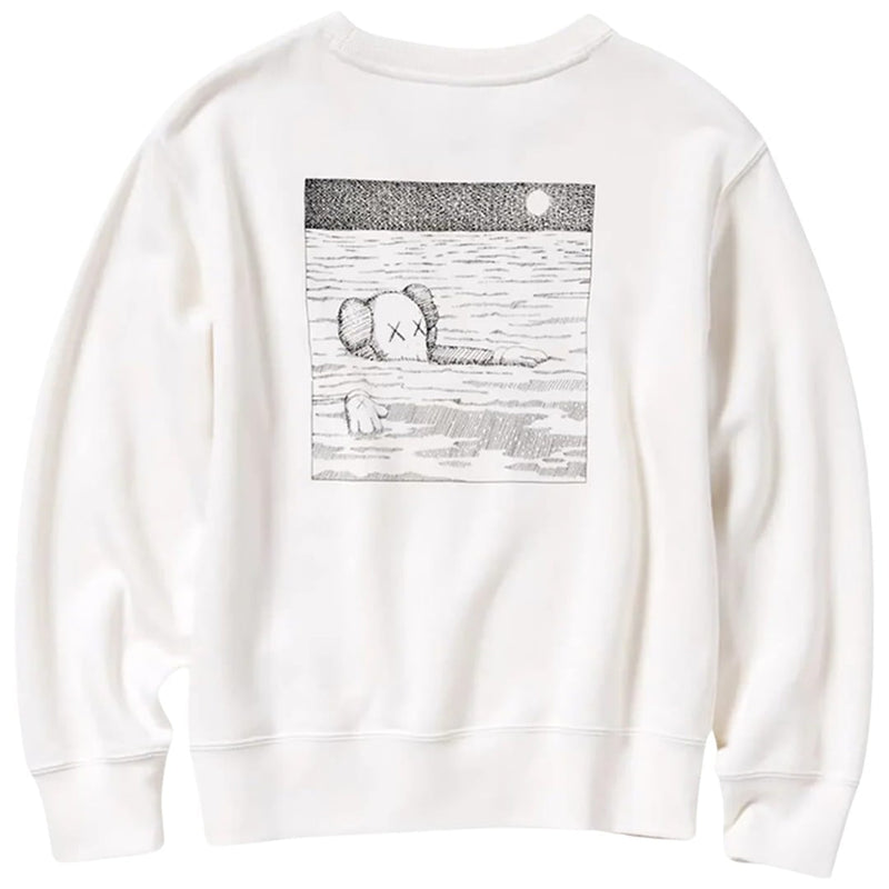 KAWS x Uniqlo Longsleeve Sweatshirt Off White