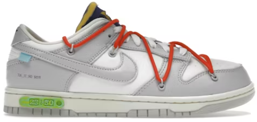 Dunk x off-white lot 23