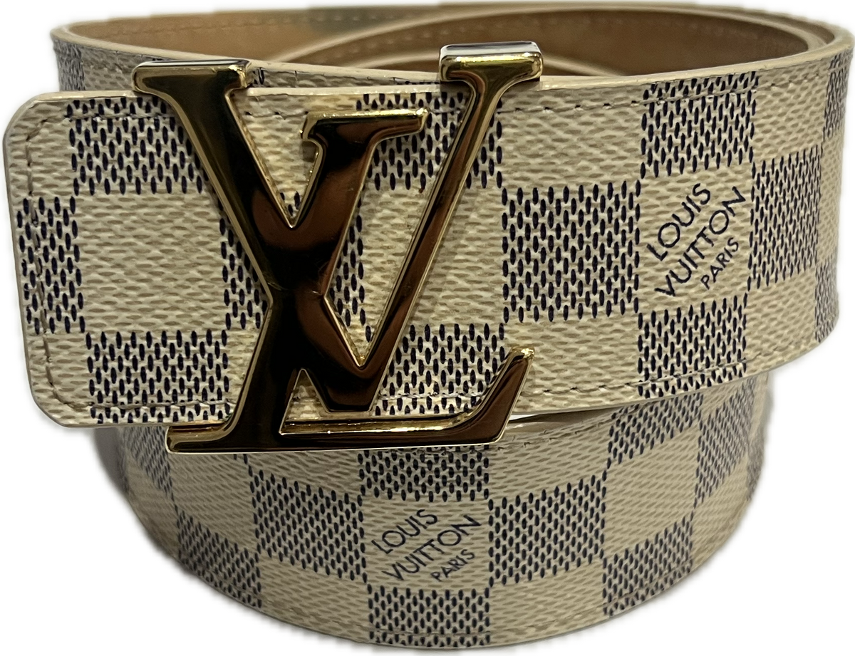 Louis Vuitton Monogram Beige Belt
