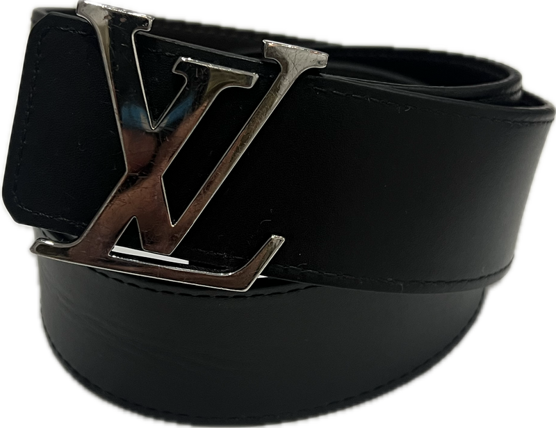 Louis Vuitton Leather Belt Black