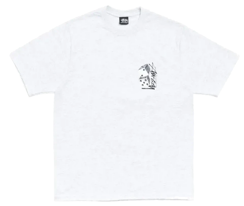 Stussy Tall Dice Tee Ash Heather