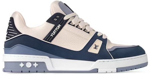 Louis Vuitton Trainer Blue Beige