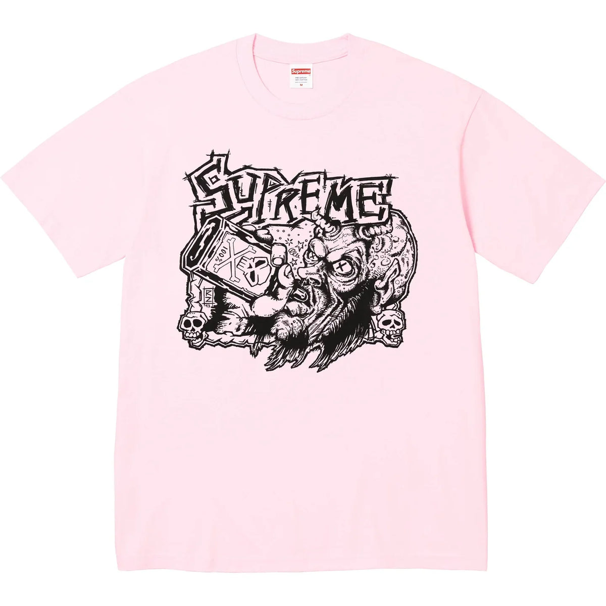 Supreme Fucking Blowout Tee Light Pink