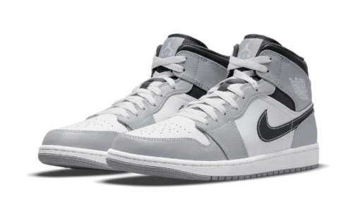 Air Jordan 1 Mid Light Smoke Grey Anthracite Air Jordan 1 Mid Light Smoke Grey Anthracite