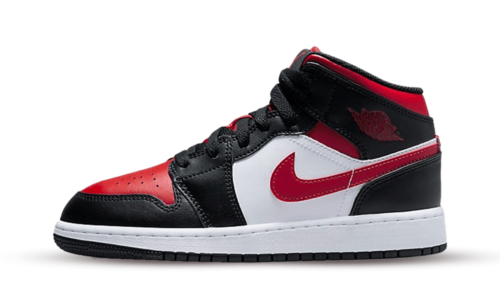 Jordan 1 Mid Alternate Bred Toe (GS)