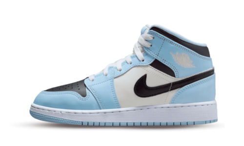 Air Jordan 1 Mid Ice Blue (GS)