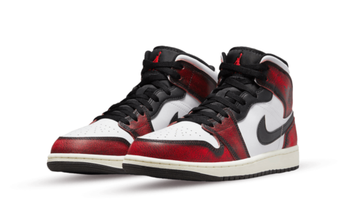 Air Jordan 1 Mid Wear-Away Chicago Air Jordan 1 Mid Wear-Away Chicago