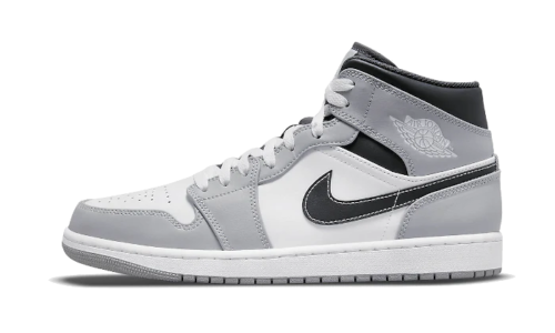 Air Jordan 1 Mid Light Smoke Grey Anthracite Air Jordan 1 Mid Light Smoke Grey Anthracite