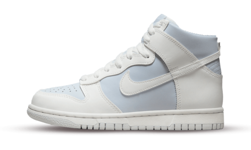 Nike Dunk High White Football Grey (GS)
