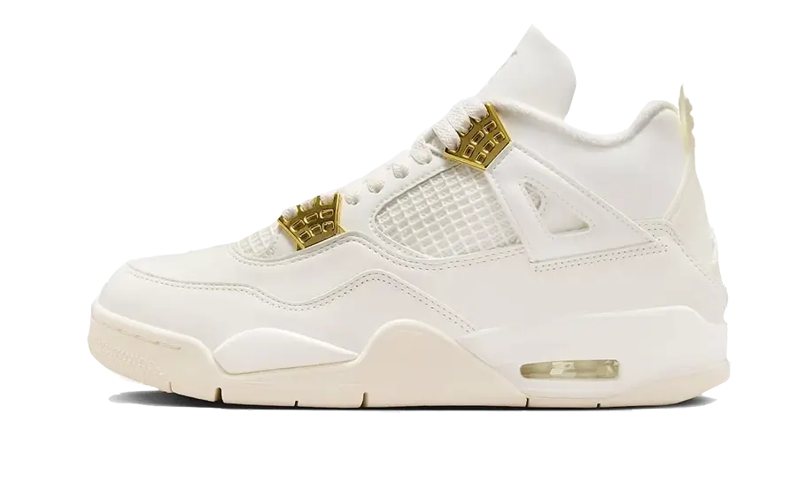 Air Jordan 4 Sail Metallic Gold Air Jordan 4 Sail Metallic Gold