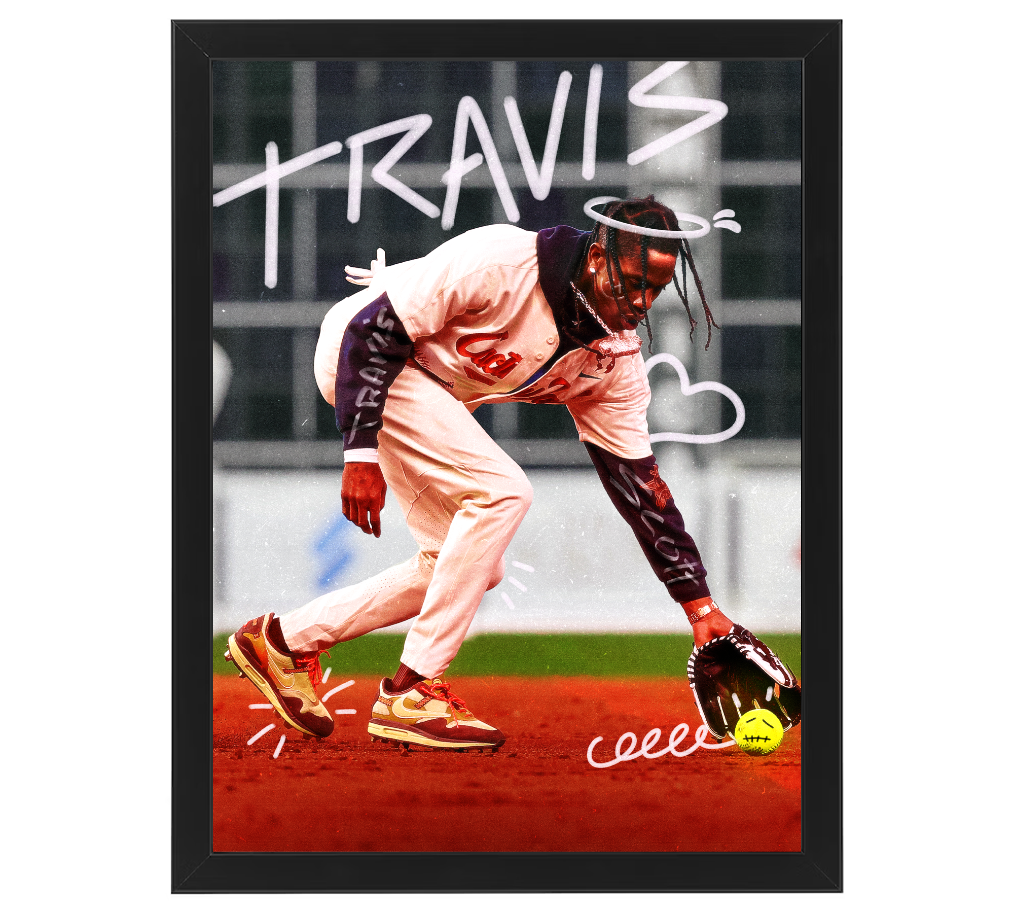 Obraz Travis Scott Baseball Obraz Travis Scott Baseball